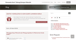 Desktop Screenshot of hmcahyo.com